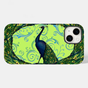 Vintage Peacock Case-Mate iPhone 14 Case