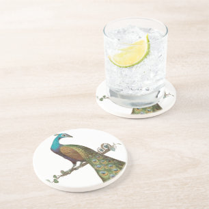 Vintage Peacock Coasters