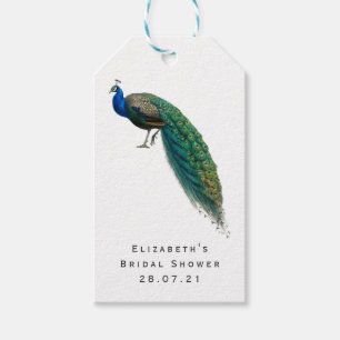 Vintage Peacock Gift Tags