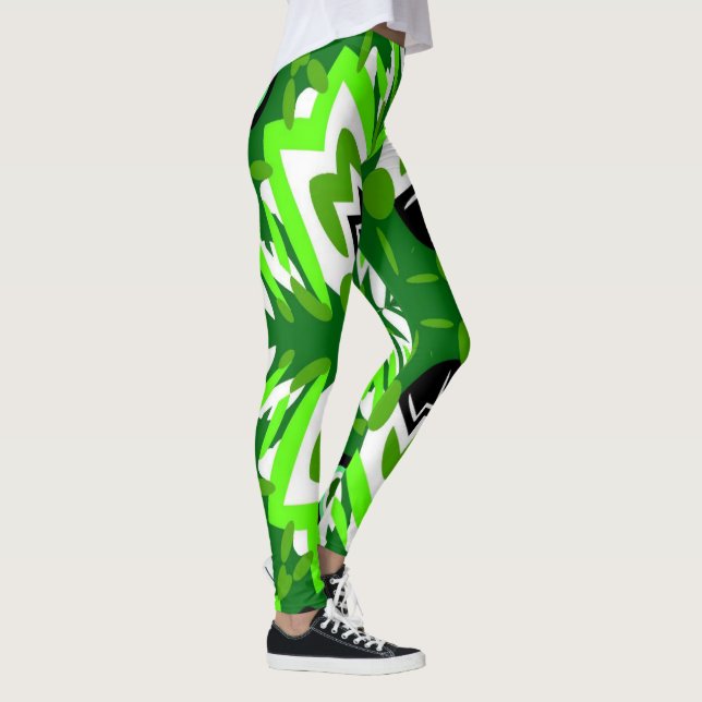 Vintage Peacock Leggings (Right)