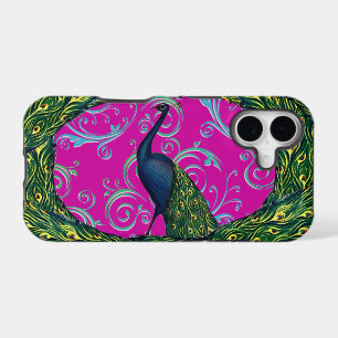 Vintage Peacock Swirl