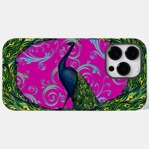 Vintage Peacock Swirl Case-Mate iPhone 14 Pro Max Case