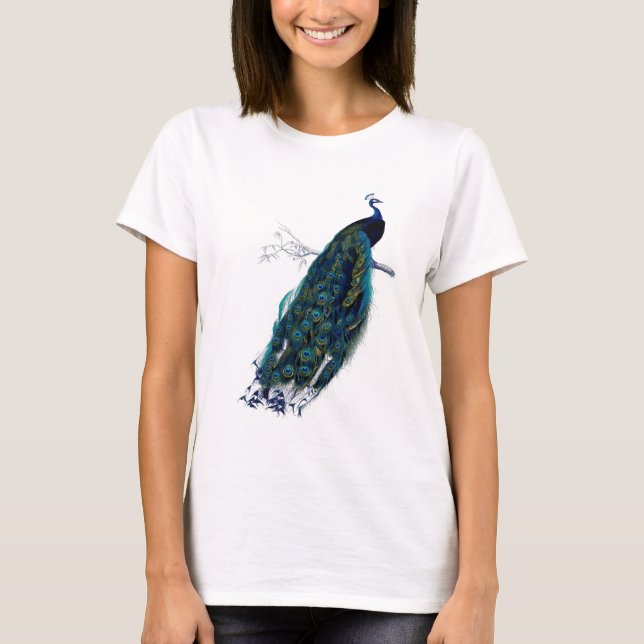 Vintage Peacock T-Shirt (Front)