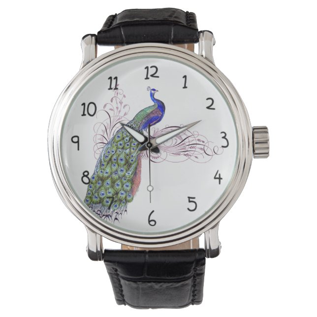 Vintage Peacock Watch (Front)