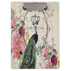 Vintage peacocks file folder