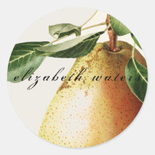 "VINTAGE PEAR" CUSTOMISABLE ENVELOPE SEAL