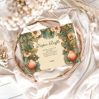 Vintage Pear Garden Botanica Diapper Raffle