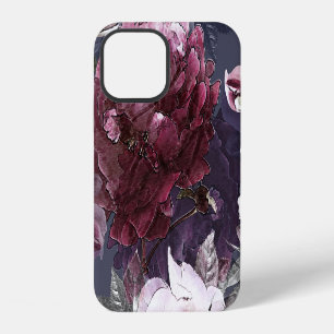 Vintage Pencil Florals: Colourful Bokeh. iPhone 12 Case