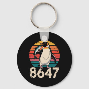 Vintage Penguin 86 47 Protest - 8647 Penguin Anti Key Ring