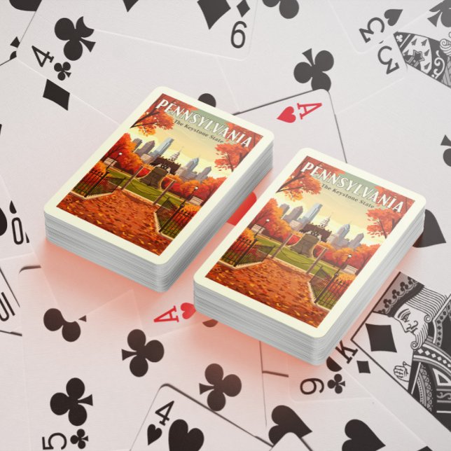 Vintage Pennsylvania Playing Cards (Creator Uploaded)