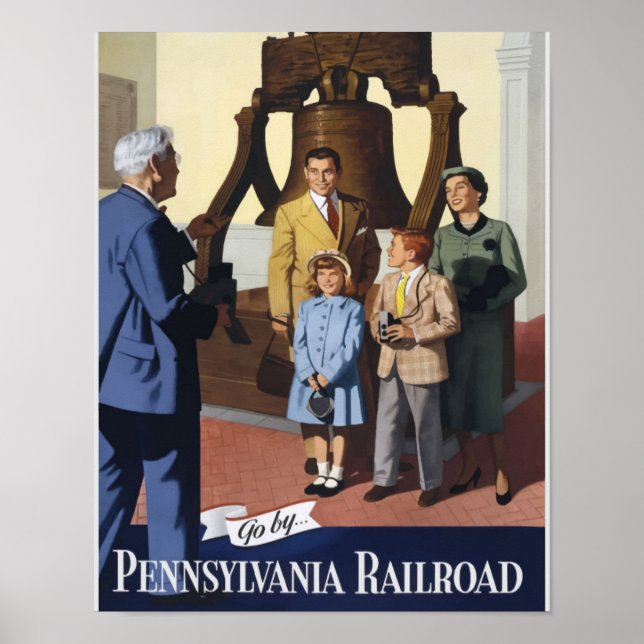 Vintage Pennsylvania Poster (Front)