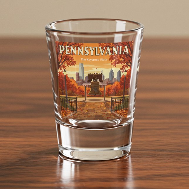 Vintage Pennsylvania Shot Glass (Creator Uploaded)