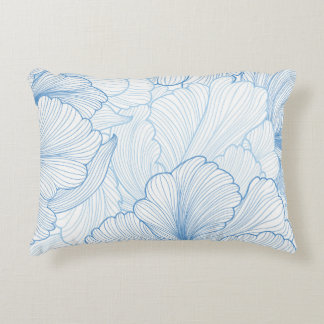 Vintage Peony: Floral Seamless Pattern Decorative Cushion