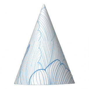 Vintage Peony: Floral Seamless Pattern Party Hat