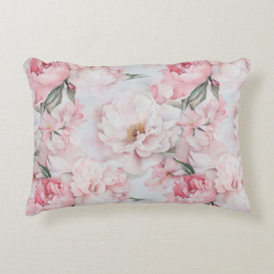 Vintage Peony Garden Duvet Cover – Soft Blush  Decorative Cushion