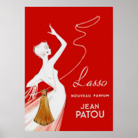Vintage Perfume Advertising French Poster