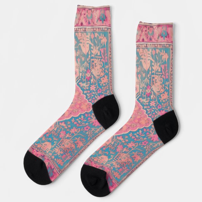 Vintage Persian design socks (Left)