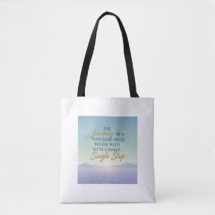 Vintage Persian Rug Pattern Tote Bag