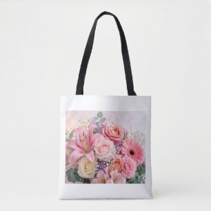 Vintage Persian Rug Pattern Tote Bag