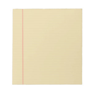 Vintage Personalised Memo Pad with Business Lines