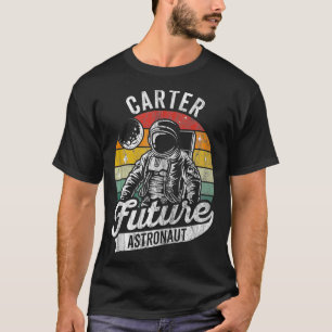 Vintage Personalised ter Future astronaut Space Lo T-Shirt