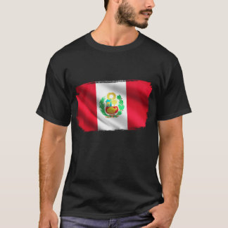 Vintage Peru Flag Peruvian Pride T-Shirt