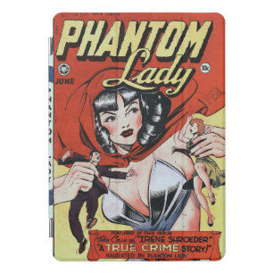 Vintage "Phantom Lady" Comic Book iPad cover