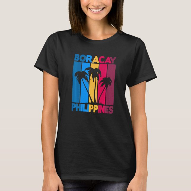 Vintage Philippines Boracay  1 T-Shirt (Front)