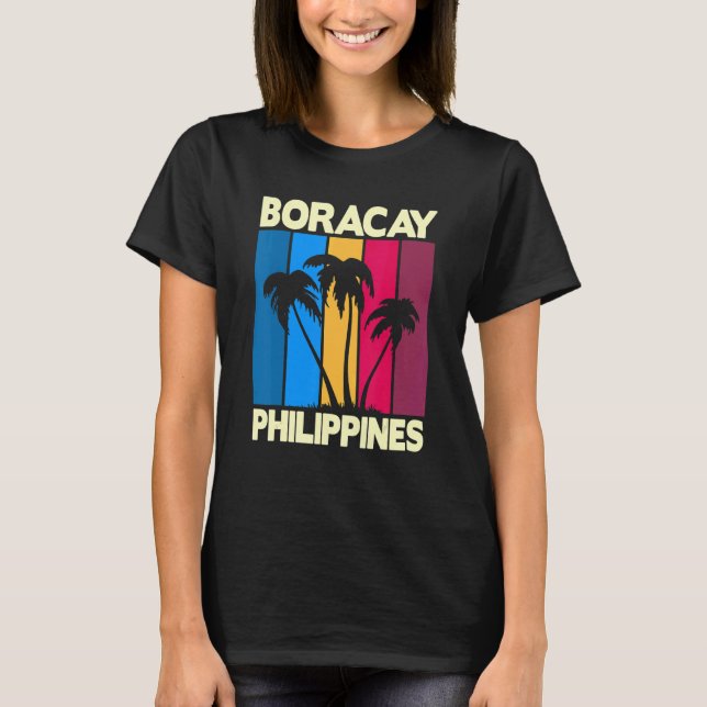 Vintage Philippines Boracay 2 T-Shirt (Front)