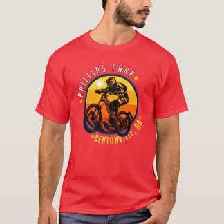 Vintage Phillips Park Bentonville Arkansas mountai T-Shirt