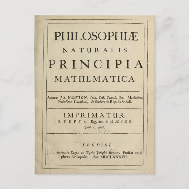 Vintage Philosophy Book of Nature Antique Postcard (Front)