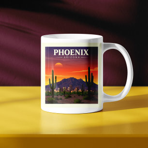 Vintage Phoenix Arizona Coffee Mug