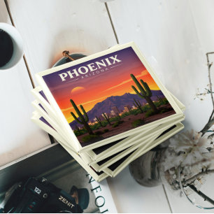 Vintage Phoenix Arizona Magnet