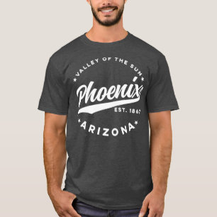 Vintage Phoenix Arizona Valley of the Sun City Whi T-Shirt