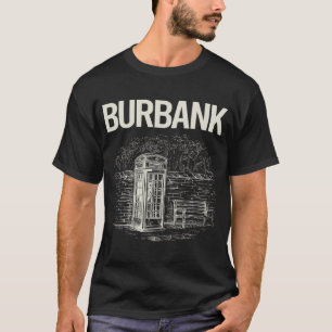 Vintage Phone Booth Burbank T-Shirt