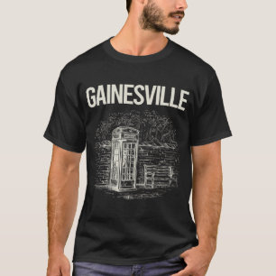 Vintage Phone Booth Gainesville T-Shirt