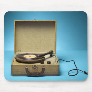 Vintage Phonograph Mouse Pad