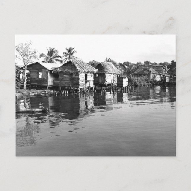 Vintage Photo of Peurto Barrios Postcard (Front)