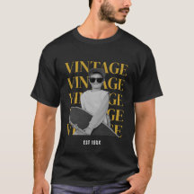 Vintage Photo Personalised Text Retro Custom