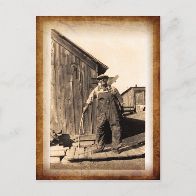 Vintage Photo Postcard (Front)