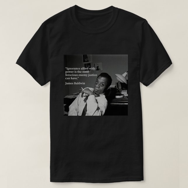 Vintage Photograp James Baldwin Equality Gifts Mus T-Shirt (Design Front)