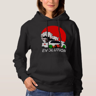 Vintage Photograp Lancer Evolution Viii Hoodie