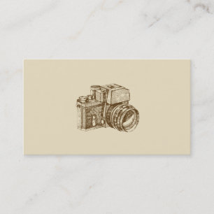 Vintage Photographer Business Card Template