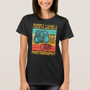Vintage Photographer For Men Women Photography T-Shirt