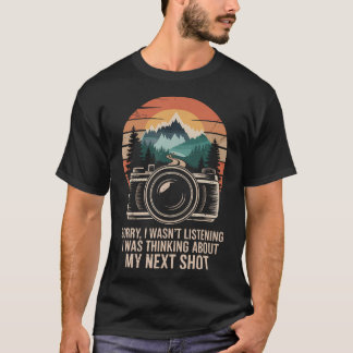 Vintage Photography Camera Humor For Photographer T-Shirt