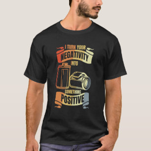 Vintage Photography Oldschool Camera Reel Photojou T-Shirt