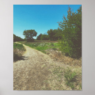 Vintage Photography- Springtime Park Stroll Poster
