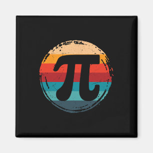 Vintage Pi 3.14 Pi Number Symbol Math Science Magnet