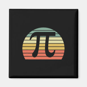 Vintage Pi Day Math 3.14 Nerd Geek Cute Retro Gift Magnet