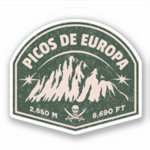 Vintage Picos de Europa Cantabrian Mountains